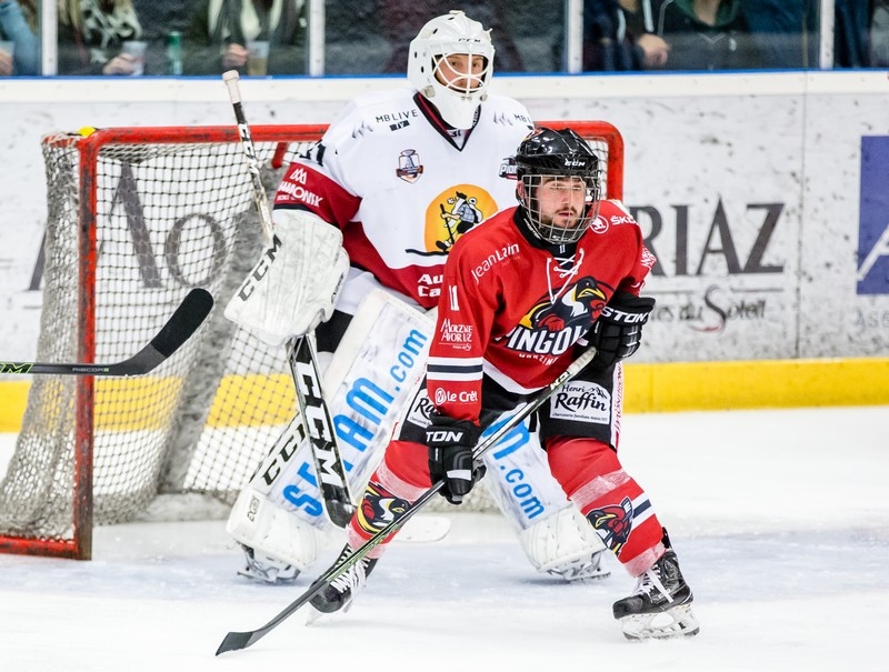 Photo hockey Coupe de France -  : Morzine-Avoriaz vs Chamonix  - Une qualification sans clats