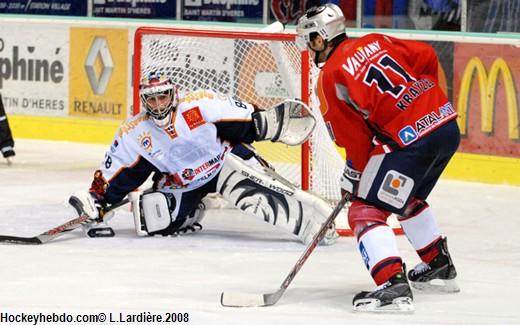 Photo hockey Coupe de France - CDF : 1/4 de finale : Grenoble  vs Montpellier  - Pluie de buts
