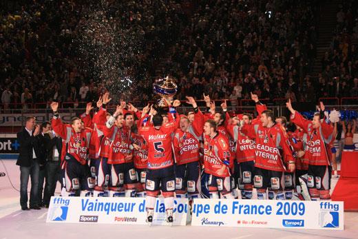 Photo hockey Coupe de France - CDF : finale : Grenoble  vs Dijon  - Et de trois!