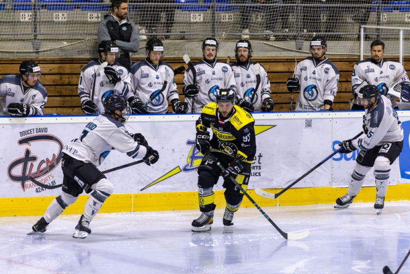 Photo hockey Coupe de France - Coupe de France - 1/16 de Finale : Roanne vs Marseille - CDF : Les Renards valeureux, mais les Spartiates taient trop forts
