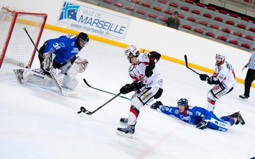 Photo hockey Coupe de France - Coupe de France : 1/16me  : Marseille vs Brianon  - L