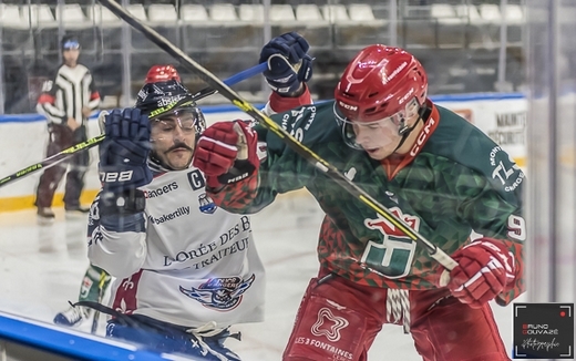 Photo hockey Coupe de France - Coupe de France - 1/4 Finale : Cergy-Pontoise vs Angers  - CDF : Les Ducs s’envolent pour la demi-finale