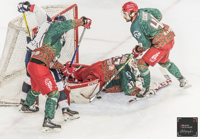 Photo hockey Coupe de France - Coupe de France - 1/4 Finale : Cergy-Pontoise vs Angers  - CDF: Les Ducs senvolent pour la demi-finale