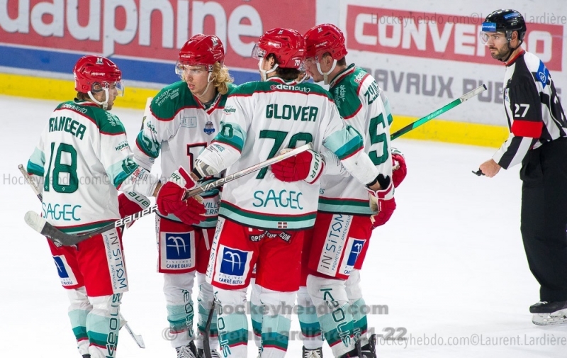Photo hockey Coupe de France - Coupe de France - 1/4 Finale : Grenoble  vs Anglet - Grenoble en demi finale de Coupe de France