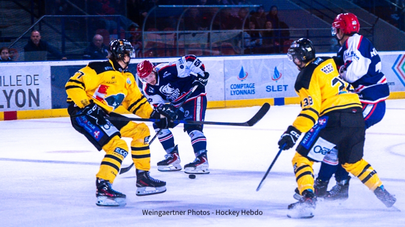 Photo hockey Coupe de France - Coupe de France - 1er tour : Lyon vs Chambry - CDF - Lyon passe le premier tour