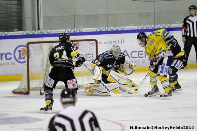 Photo hockey Coupe de France - Coupe de France 1/16mes de finale : Rouen vs Dunkerque - Pas si facile