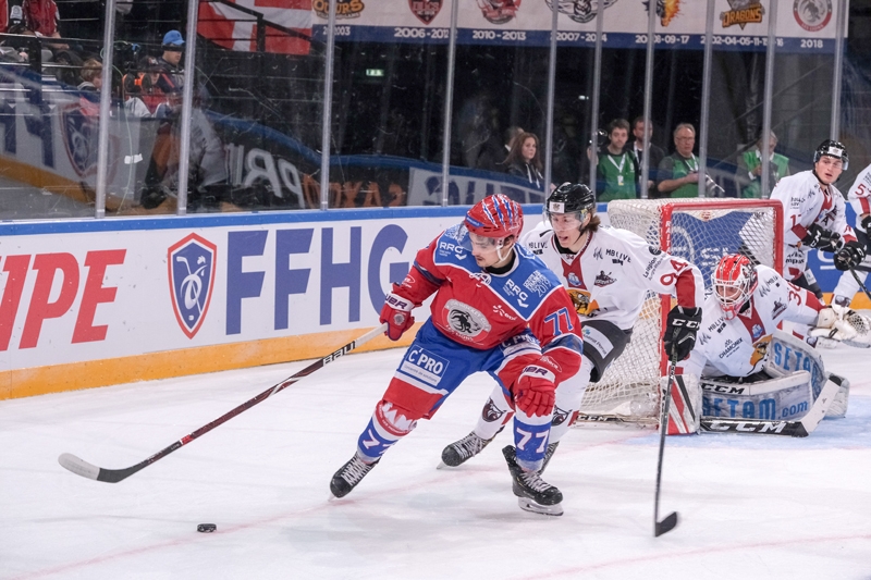 Photo hockey Coupe de France - Coupe de France 1/2 Finale : Lyon vs Chamonix  - Le Roi Lyon dfendra sa couronne
