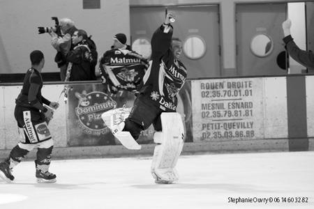 Photo hockey Coupe de France - Coupe de France 1/2 finale : Rouen vs Angers  - Bercy beaucoup Rouen