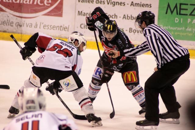 Photo hockey Coupe de France - Coupe de France 1/4 : Amiens  vs Brianon  - Les Diables ont vu rouge