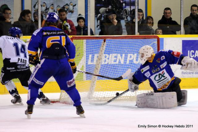 Photo hockey Coupe de France - Coupe de France 1/4 : Dijon  vs Brest  - Dijon poursuit sa route