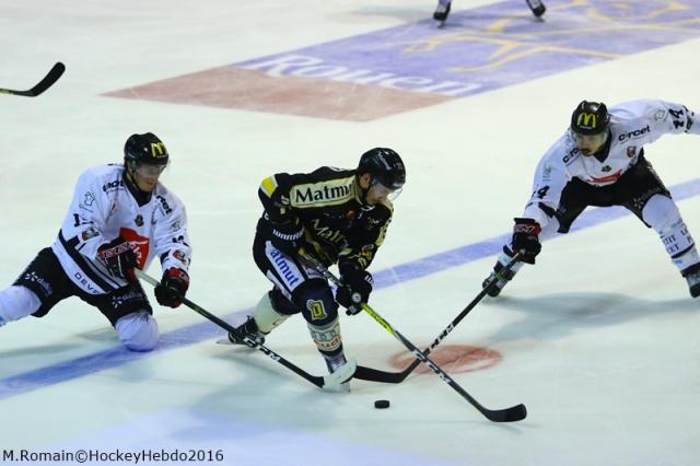 Photo hockey Coupe de France - Coupe de France 1/4 de finale : Rouen vs Amiens  - CDF : Rouen poursuit sa route (vido)