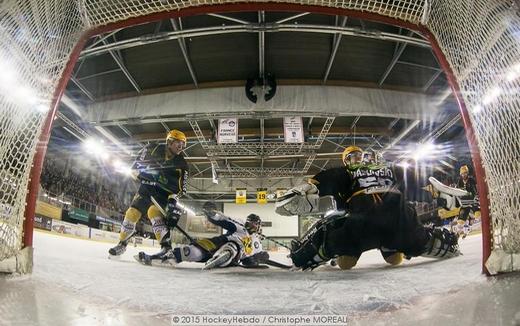 Photo hockey Coupe de France - Coupe de France 1/4 de finale : Strasbourg  vs Grenoble  - Grenoble dans le dernier carr