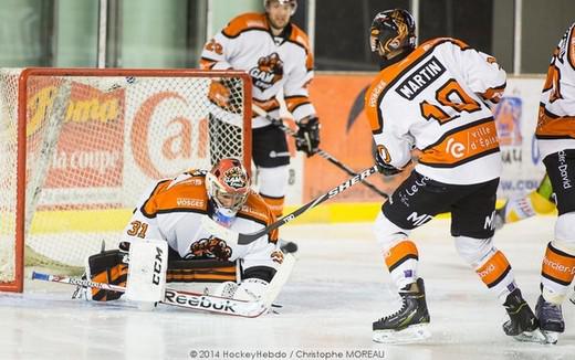 Photo hockey Coupe de France - Coupe de France 1/8mes de finale : Caen  vs Epinal  - Qualification d