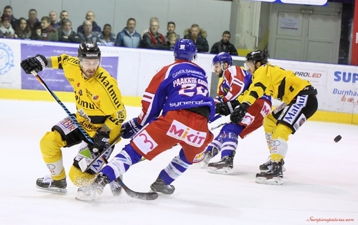 Photo hockey Coupe de France - Coupe de France 1/8mes de finale : Mulhouse vs Rouen - Mulhouse coriace face aux Dragons 