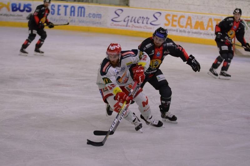 Photo hockey Coupe de France - Coupe de France 16me de Finale : Chamonix  vs Grenoble  - Pas de miracle pour les Pionniers