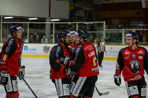 Photo hockey Coupe de France - Coupe de France 16me de Finale : Chamonix  vs Mulhouse - Les Pionniers gravissent un premier sommet