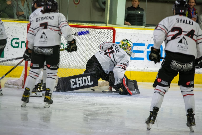 Photo hockey Coupe de France - Coupe de France 16me de Finale : Chamonix  vs Mulhouse - Les Pionniers gravissent un premier sommet