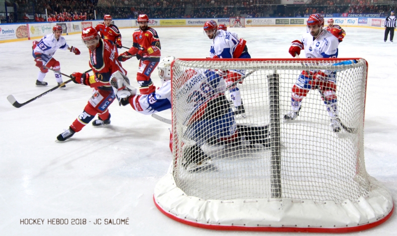 Photo hockey Coupe de France - Coupe de France 16me de Finale : Grenoble  vs Lyon - Grenoble tombe de haut !