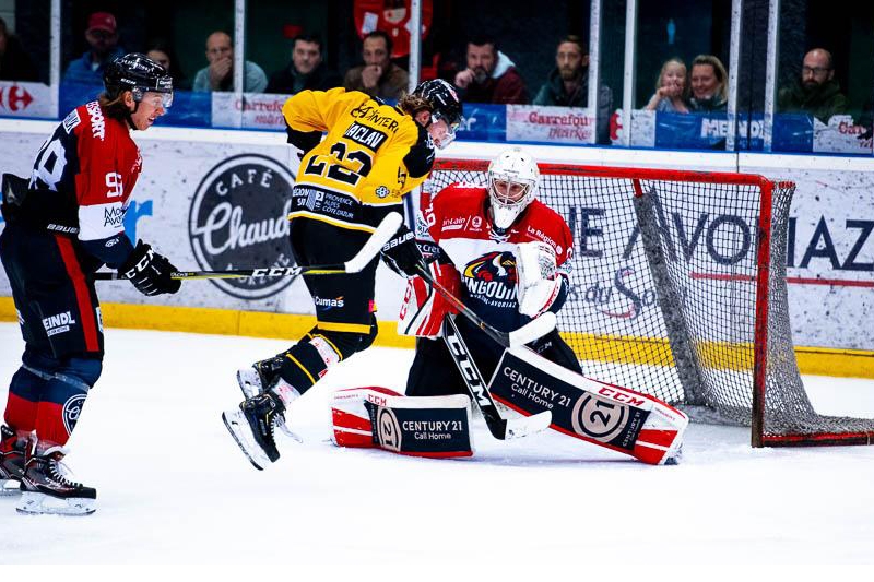 Photo hockey Coupe de France - Coupe de France 16me de Finale : Morzine-Avoriaz vs Nice - Les Pingouins restent  quai, Nice qualifi