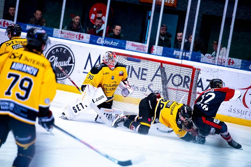 Photo hockey Coupe de France - Coupe de France 16me de Finale : Morzine-Avoriaz vs Nice - Les Pingouins restent  quai, Nice qualifi