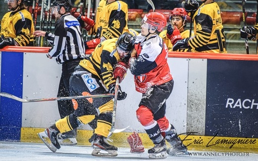 Photo hockey Coupe de France - Coupe de France 1er Tour : Annecy vs Chambry - Les Elphants pitinent toute forme de rsistance