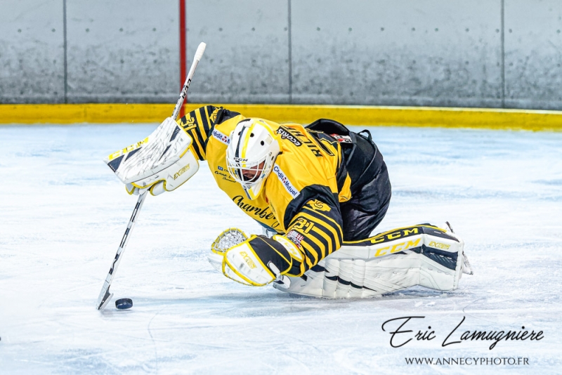 Photo hockey Coupe de France - Coupe de France 1er Tour : Annecy vs Chambry - Les Elphants pitinent toute forme de rsistance