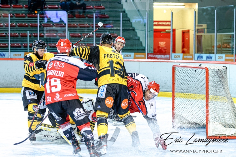Photo hockey Coupe de France - Coupe de France 1er Tour : Annecy vs Chambry - Les Elphants pitinent toute forme de rsistance