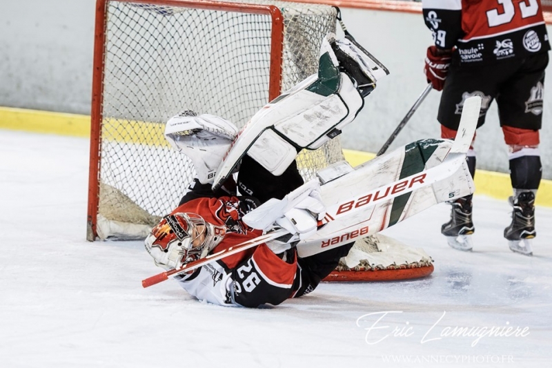 Photo hockey Coupe de France - Coupe de France 1er Tour : Annecy vs Valence - Les Chevaliers dominent les Lynx