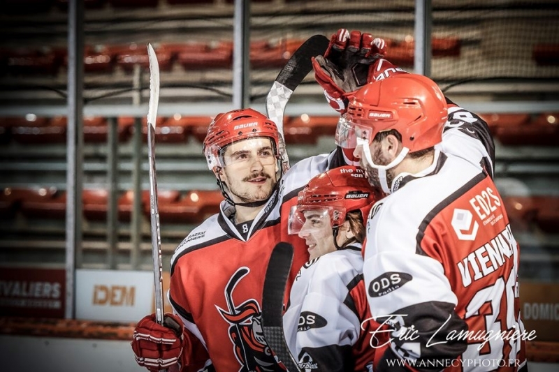 Photo hockey Coupe de France - Coupe de France 1er Tour : Annecy vs Valence - Les Chevaliers dominent les Lynx