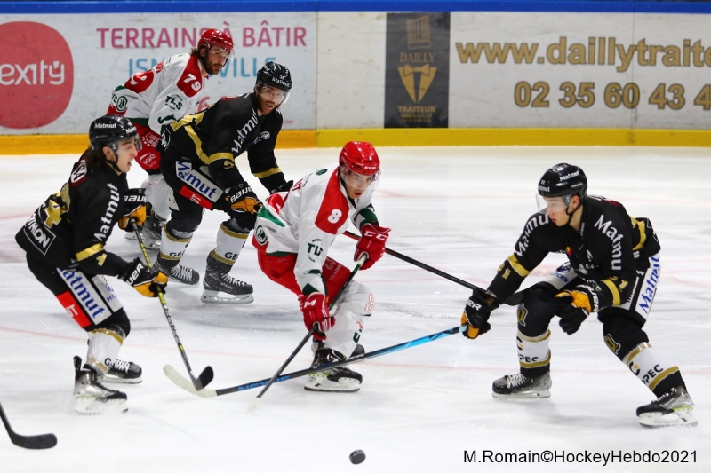 Photo hockey Coupe de France - Coupe de France 8eme de Finale : Rouen vs Cergy-Pontoise - Les Dragons frlent la correctionnelle.