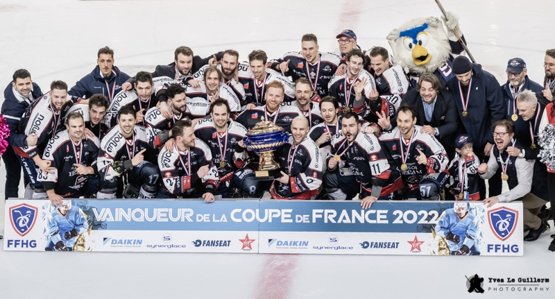 Photo hockey Coupe de France - Coupe de France Finale : Gap  vs Angers  - Finale CDF  : Et de trois pour les Ducs !