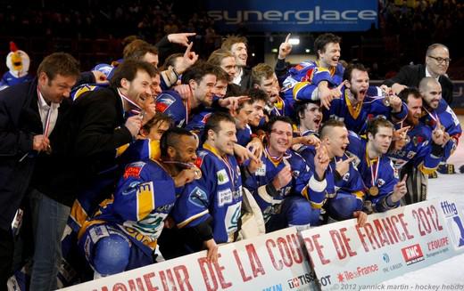 Photo hockey Coupe de France - Coupe de France Finale : Rouen vs Dijon  - Les Ducs sacrs Rois de Bercy