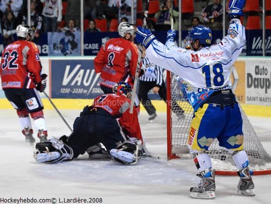 Photo hockey Coupe de la Ligue ARCHIVES - CDL 1/8 - 1ère journée : Grenoble  vs Gap  - Grenoble s