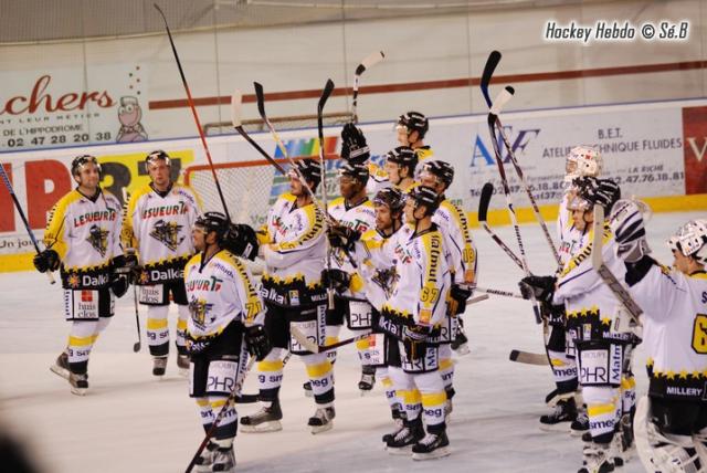 Photo hockey Coupe de la Ligue ARCHIVES - CDL 1/8 - 1re journe : Tours  vs Rouen - Une dfaite pleine despoir