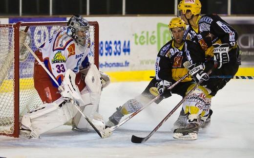 Photo hockey Coupe de la Ligue ARCHIVES - CDL 1/8 - 2me journe : Strasbourg  vs Epinal  - En panne sche