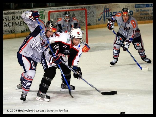 Photo hockey Coupe de la Ligue ARCHIVES - CDL 1/8 - 3me journe : Brianon  vs Grenoble  - Une prolongation de plus en faveur des Bruleurs de loup
