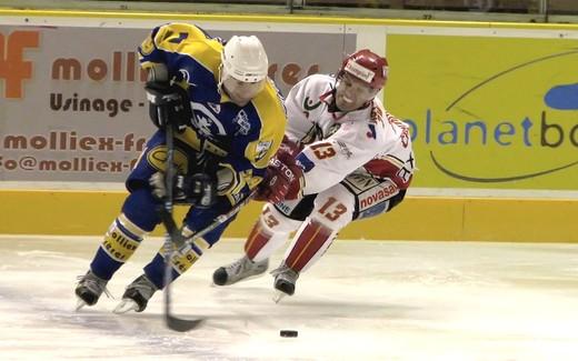 Photo hockey Coupe de la Ligue ARCHIVES - CDL 1/8 - 5me journe : Chamonix  vs Morzine-Avoriaz - Les Chamois retombent dans leurs travers