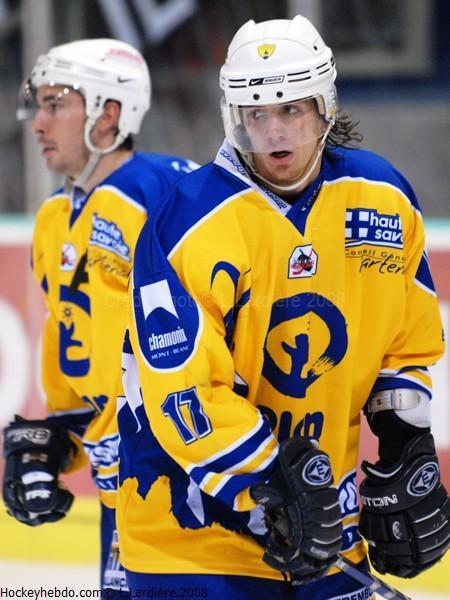 Photo hockey Coupe de la Ligue ARCHIVES - CDL 1/8 - 5me journe : Chamonix  vs Morzine-Avoriaz - Les Chamois retombent dans leurs travers