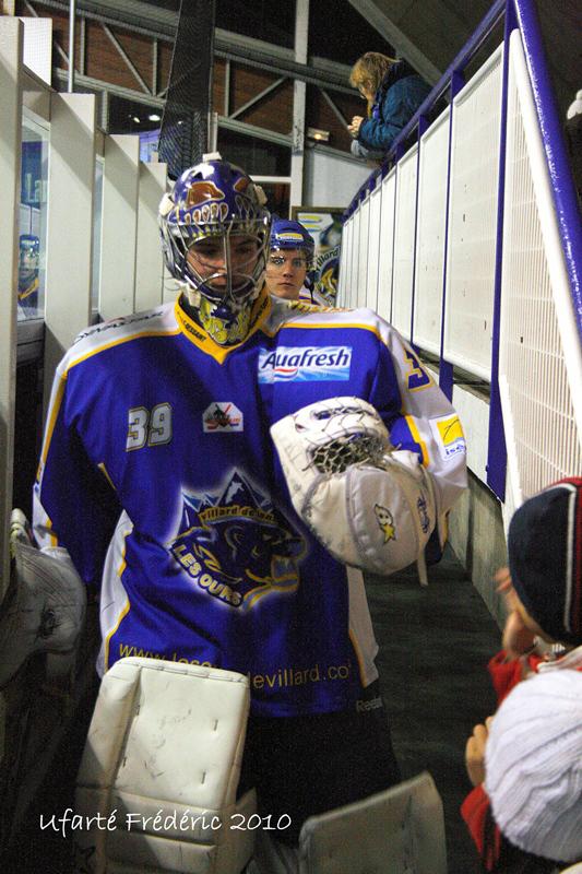 Photo hockey Coupe de la Ligue ARCHIVES - Coupe de France : 1/4 de finale : Villard-de-Lans vs Strasbourg  - Villard sans voix