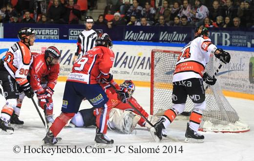 Photo hockey Coupe de la Ligue ARCHIVES - Coupe de la Ligue : 1/2 retour : Grenoble  vs Epinal  - Grenoble perd mais va en finale
