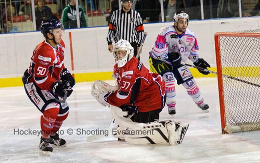 Photo hockey Coupe de la Ligue ARCHIVES - Coupe de la Ligue : 1/4 aller : Angers  vs Epinal  - Les Angevins ne s
