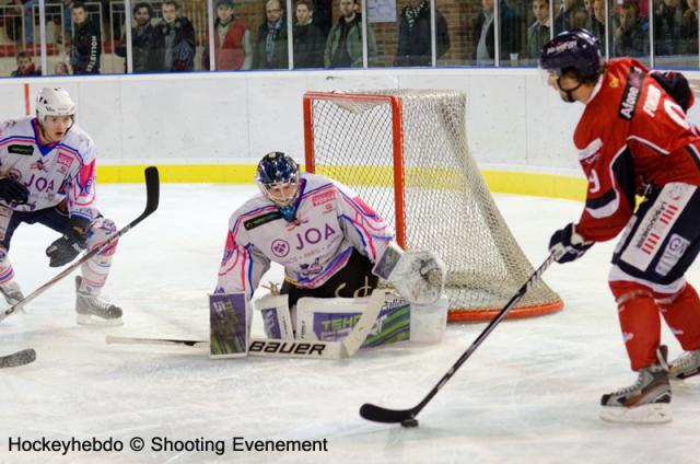 Photo hockey Coupe de la Ligue ARCHIVES - Coupe de la Ligue : 1/4 aller : Angers  vs Epinal  - Les Angevins ne s