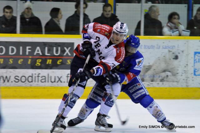 Photo hockey Coupe de la Ligue ARCHIVES - Coupe de la Ligue : 1/4 retour  : Dijon  vs Grenoble  - CDL : Grenoble passe - Dijon trpasse