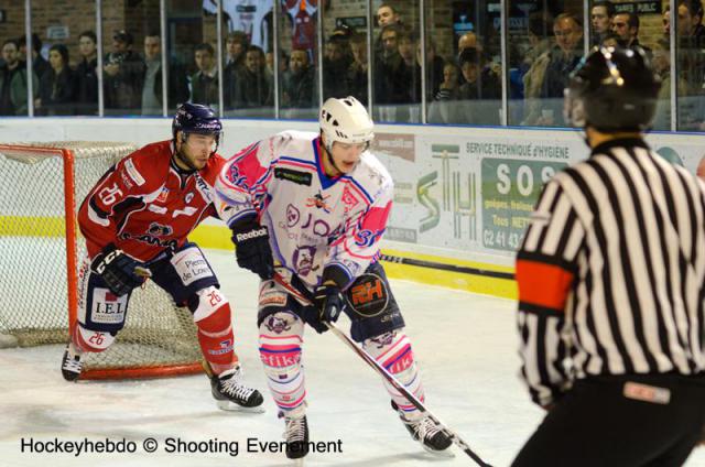 Photo hockey Coupe de la Ligue ARCHIVES - Coupe de la Ligue : 1/4 retour  : Epinal  vs Angers  - Les Ducs se qualifient sans trembler