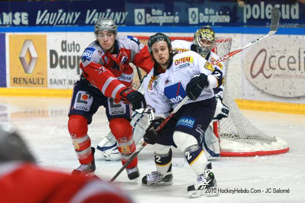 Photo hockey Coupe de la Ligue ARCHIVES - Coupe de la Ligue : 1/4 retour : Grenoble  vs Chamonix  - Comme un air de dj vu...