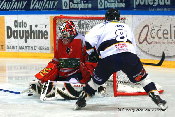 Photo hockey Coupe de la Ligue ARCHIVES - Coupe de la Ligue : 1/4 retour : Grenoble  vs Chamonix  - Comme un air de dj vu...
