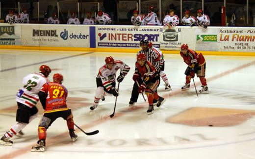 Photo hockey Coupe de la Ligue ARCHIVES - Coupe de la Ligue : 1/8 1re journe : Morzine-Avoriaz vs Mont-Blanc - Morzine-Avoriaz vs Mont-Blanc