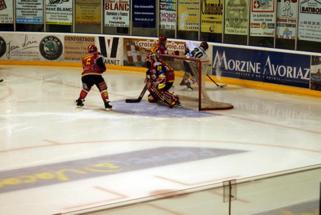 Photo hockey Coupe de la Ligue ARCHIVES - Coupe de la Ligue : 1/8 1re journe : Morzine-Avoriaz vs Mont-Blanc - Morzine-Avoriaz vs Mont-Blanc