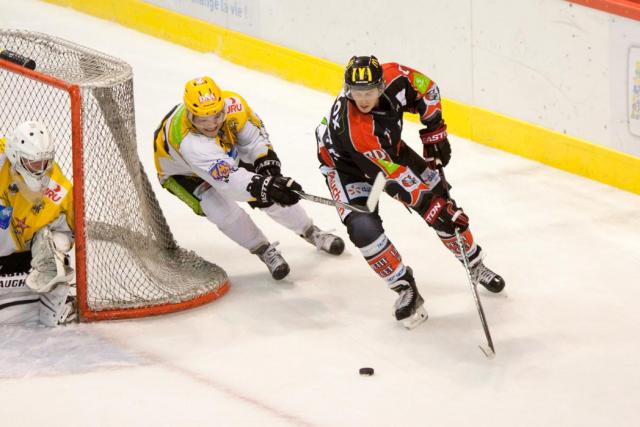 Photo hockey Coupe de la Ligue ARCHIVES - Coupe de la Ligue : 1/8 me, 1re journe : Amiens  vs Strasbourg  - Le Coliseum vide mais pas de buts