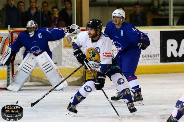 Photo hockey Coupe de la Ligue ARCHIVES - Coupe de la Ligue : 1/8 me, 1re journe : France U20 vs Chamonix  - Chamonix emporte la premire manche